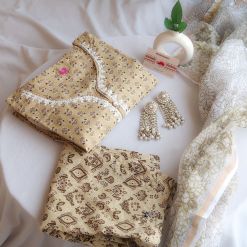 Prakriti Kamal Delight Suit Set - Doriya