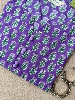 Alternative view of "Kinara" hand Block Printed Cotton kurta