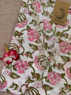 Alternative view of "Suhani" Hand Work Embellished Cotton kurta