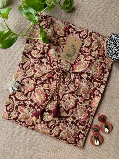 "Suri" Hand Block Printed Tassel Cotton kurta - Big Size