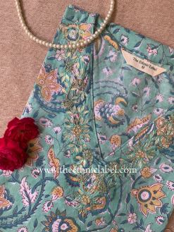 Alternative view of "Jasmine" Hand Work Cotton kurta