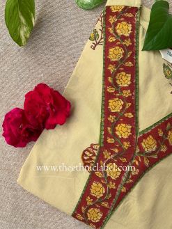Alternative view of "Sandhya" Bagru Cotton kurta