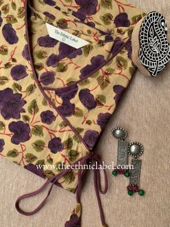 Alternative view of "Aditi" Hand Block Printed Cotton Kurta